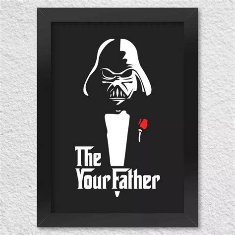 Poster Moldura Darth Vader Star Wars Poderoso Chef O Geeklandia