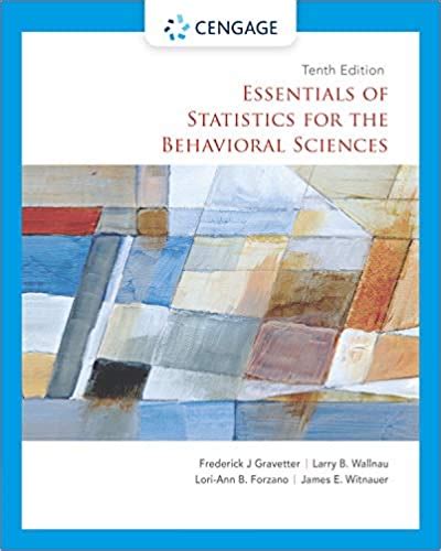 Ebook Essentials Of Statistics For The Behavioral Sciences 10th