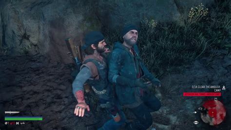 Days Gone Jefferson Rail Tunnel Ambush Camp Stealth Takedown Entire