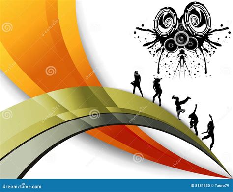 Vector Party City Illustration Stock Vector - Illustration of bass ...