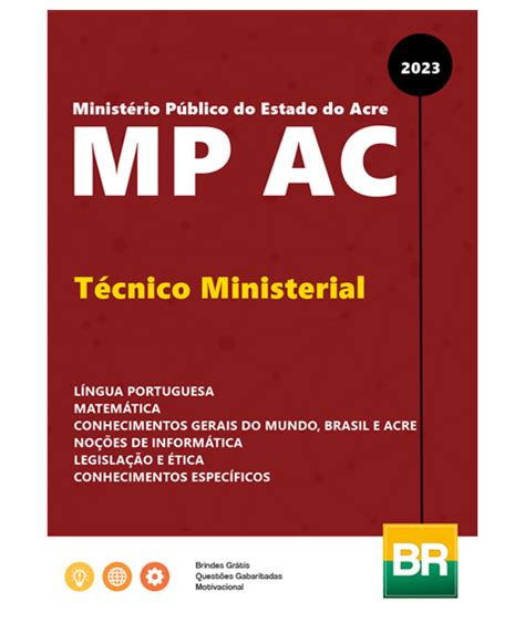 Apostila MP AC Técnico Ministerial 2023 Balcão de Concursos