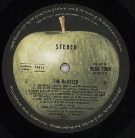 The Beatles The Beatles White Album St Press Australian Lp Vinyl