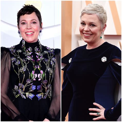 Olivia Colman Surprises Fans As She Debuts Blonde Hair At The Oscars York Press