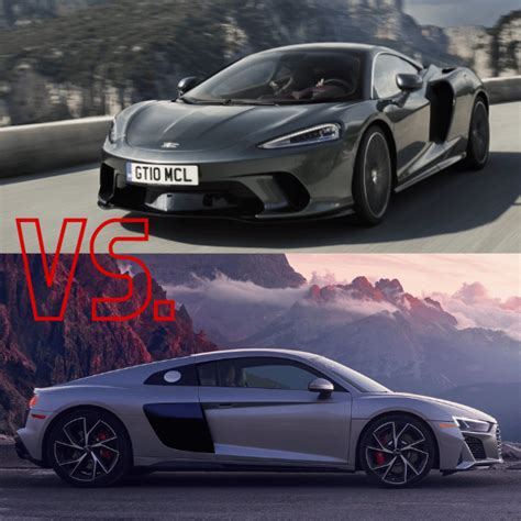 Compare the 2023 McLaren GT with the 2023 Audi R8 near Denver, CO