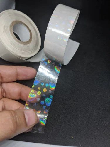 Cold Lamination Holographic Transparent Film Cold Lamination