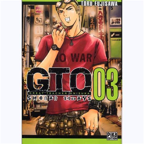 GTO Great Teacher Onizuka Tome 3 GTO Shonan 14 Days Sur BD