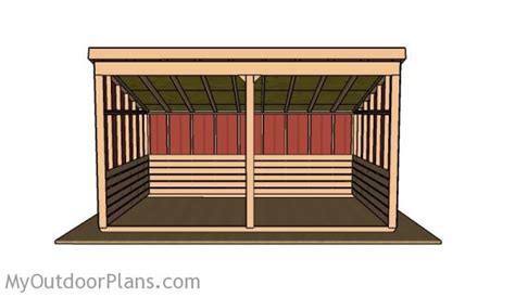 Free Run in Shed Plans | MyOutdoorPlans