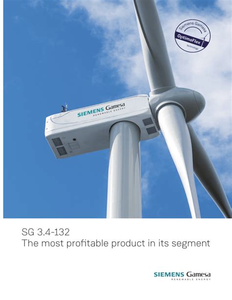 Siemens Gamesa Onshore Wind Turbine Sg 3 4 132 En