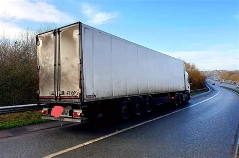 Driver of massive artic lorry was over the limit for the second time ...