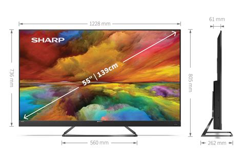 K Ultra Hd Quantum Dot Sharp Android Tv Eq Ea Sharp Europe