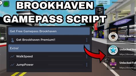 OP Brookhaven Premium Unlock All Gamepass Script Hydrogen Fluxus