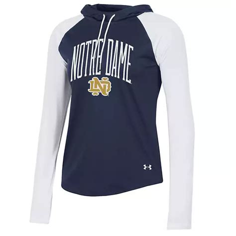 Under Armour Notre Dame Fighting Irish Gameday Mesh Performance Raglan