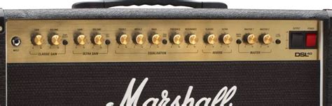 Marshall DSL40C vs Marshall DSL40CR: How Different Are They? | TalkinMusic