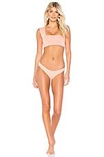 Lspace Parker Bikini Top In Tropical Peach Revolve