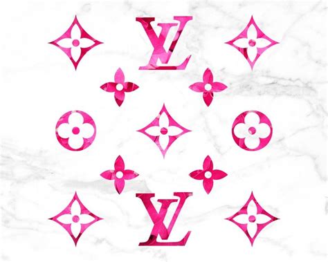 Fashion Designer Wall Art Louis Vuitton Iconic Logo Logos Etsy Wall Art Designs Pink Art