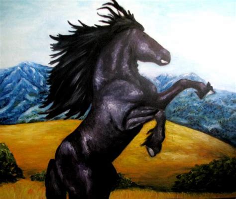 Horses Oil Paintings