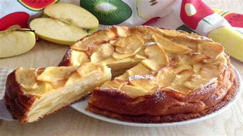 Gâteau invisible aux pommes et à la cannelle Moelleux Recette Facile