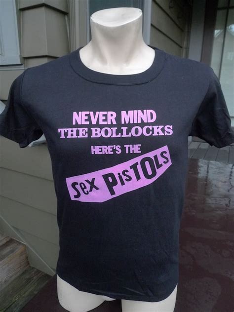 S Sex Pistols Single Stitch Shirt C Licensed Ro Gem