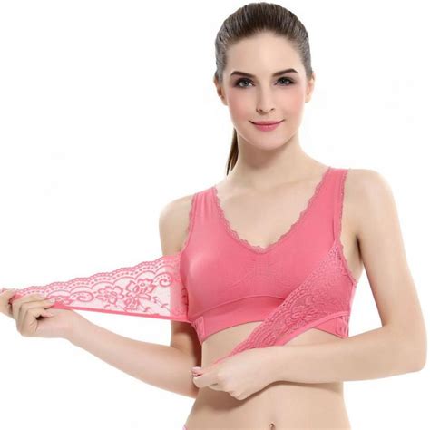 Sports Bras For Women Front Criss Cross Bras Side Buckle Lace Sports