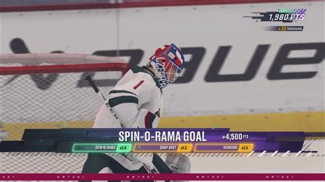 Nhl Hut Rush Spin O Rama Goal Spin O Rama Ps Rebound Viivi