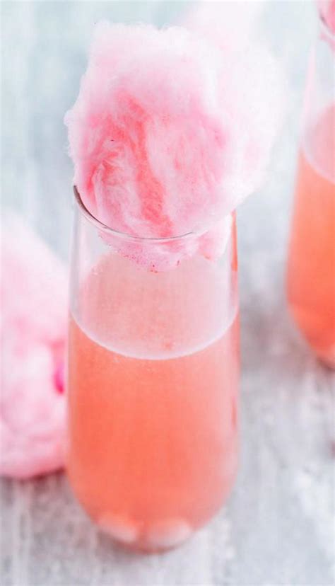 Alcoholic Drinks – BEST Cotton Candy Champagne Cocktail Recipe – Easy ...