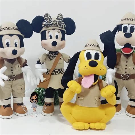 Turma Mickey Safari Elo Produtos Especiais