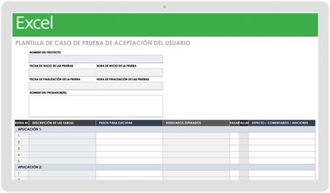 Plantillas Gratuitas De Casos De Prueba Smartsheet