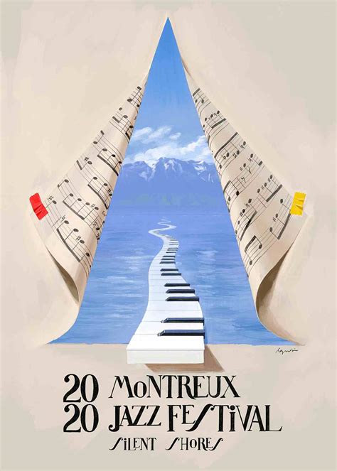 Artists create posters in lieu of Montreux Jazz Festival