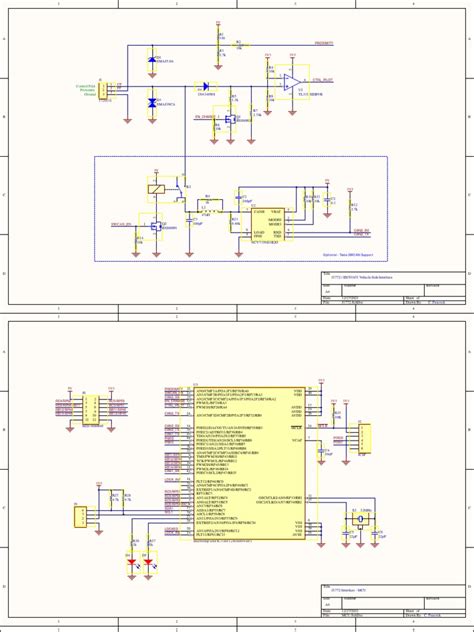 EVCC Interface 1.A.2 Schematics | PDF