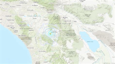 Multiple earthquakes strike Riverside County's Aguanga area | abc7.com