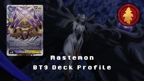 Mastemon Deck Profile Post Bt Digimon Tcg Youtube