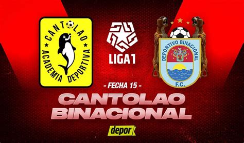 Cantolao vs Binacional EN VIVO EN DIRECTO HOY vía Liga 1 Max DIRECTV