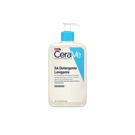 Cerave Detergente Gel Non Schiumoso Esfoliante Levigante Ml