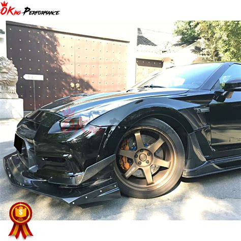 Varis Kamikaze R Super Sonic Style Half Carbon Fiber Wide Body Kit For