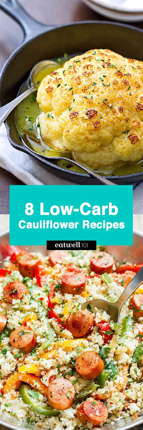 8 Low Carb Cauliflower Recipes — Eatwell101