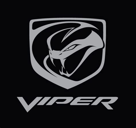 Srt Viper Logo | Car brands logos, Dodge viper, Car symbols