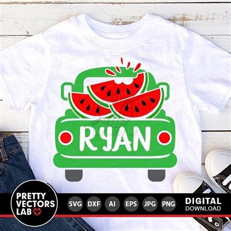 Watermelon Svg Watermelon Truck Cut File Vintage Truck Svg Inspire