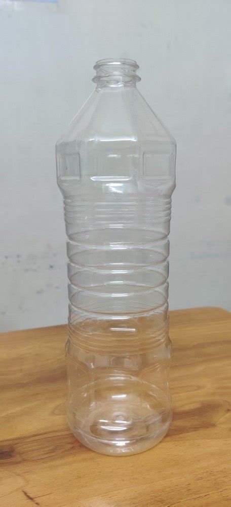 Screw Cap Pet Plastic Edible Oil Bottles Use For Storage Oils