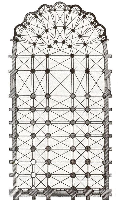 PLANTA DE UNA CATEDRAL GÓTICA