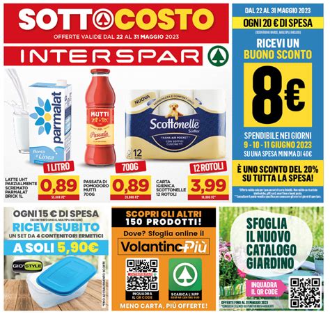 Volantino SOTTOCOSTO Interspar COSENZA PRIME