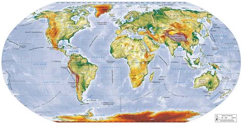 Planisf Rio F Sico Atlas Geogr Fico Escolar Ibge