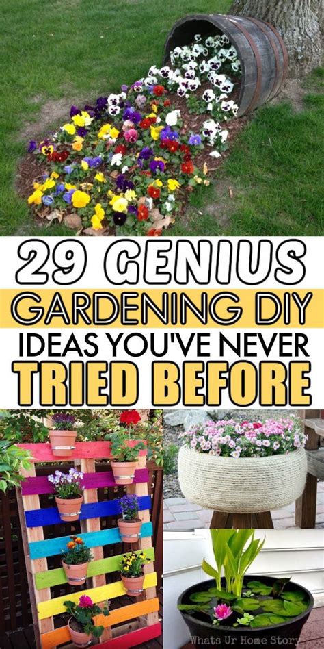 29 Breathtaking DIY Gardening Ideas For Your Yard Unique Garden Decor