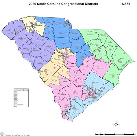 District Map Public Service Commission