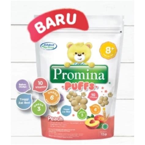 Jual Promina Puff Snack Bayi Gr Peach Promina Puffs Gr Peach