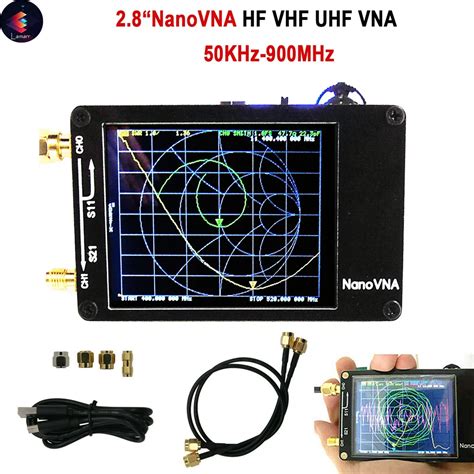 Vector Analyzer Network Nanovna Khz Mhz Inch Lcd Hf Vhf Uhf