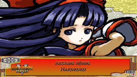 Samurai Shodown V Perfect Arcade Mode Nakoruru Youtube