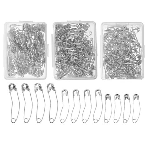 Qumonin Gympin Wedding Decor Assorted Stainless Steel Safety Pins For