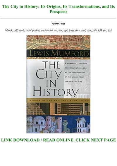 Download [PDF] The City in History: Its Origins, Its Transformations ...
