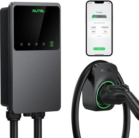 Autel Maxicharger Home Electric Vehicle Ev Charger Up To 40 Amp 240v Level 2 Wifi And