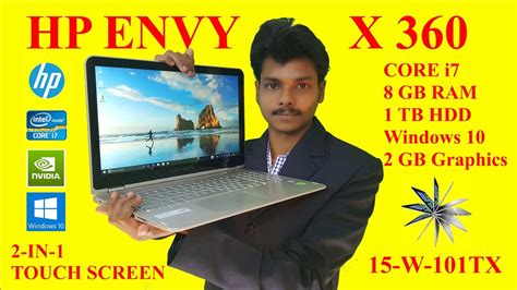 HP Envy X360 Laptop Unboxing And Review Hindi YouTube